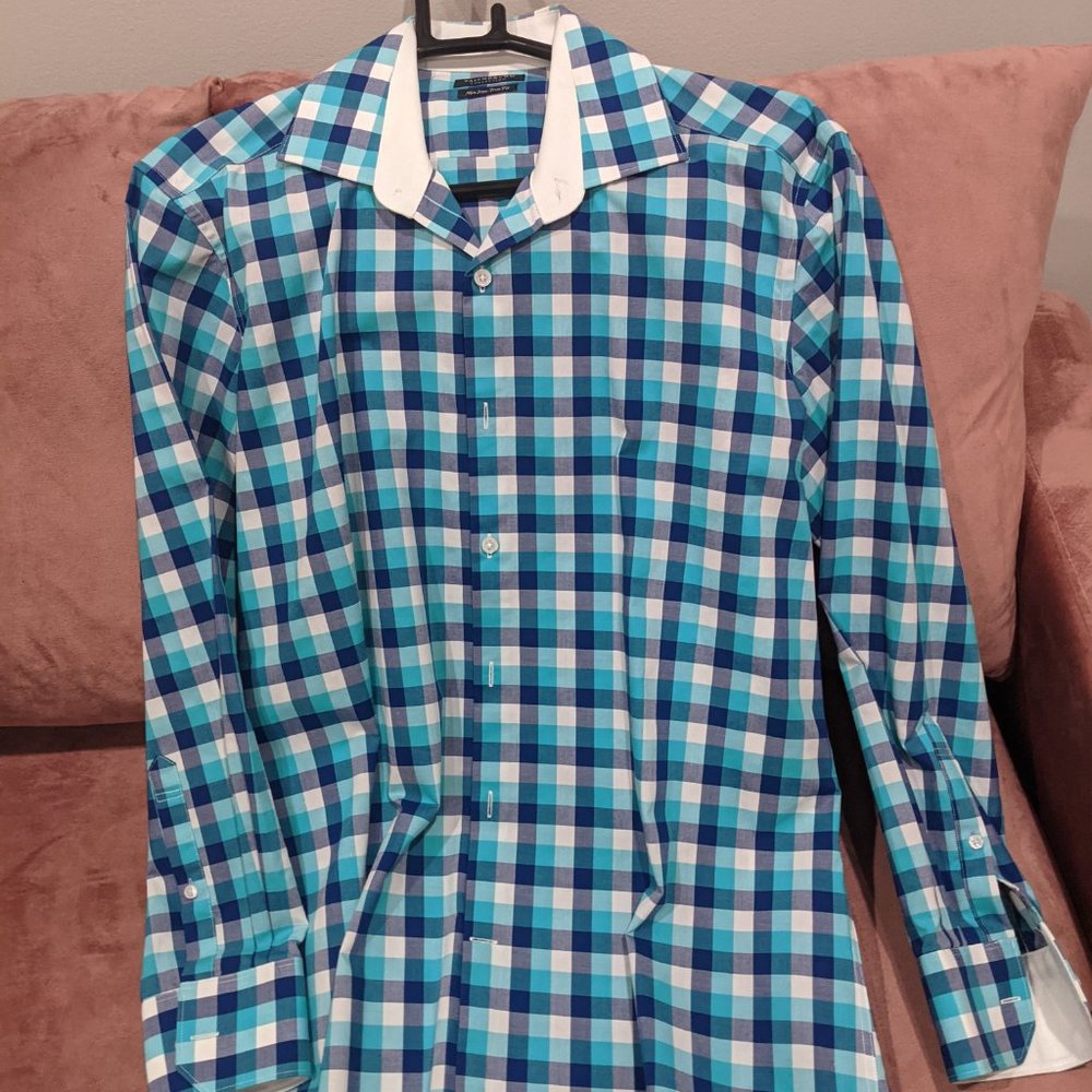 Tailorbyrd Blue Men's Button Down